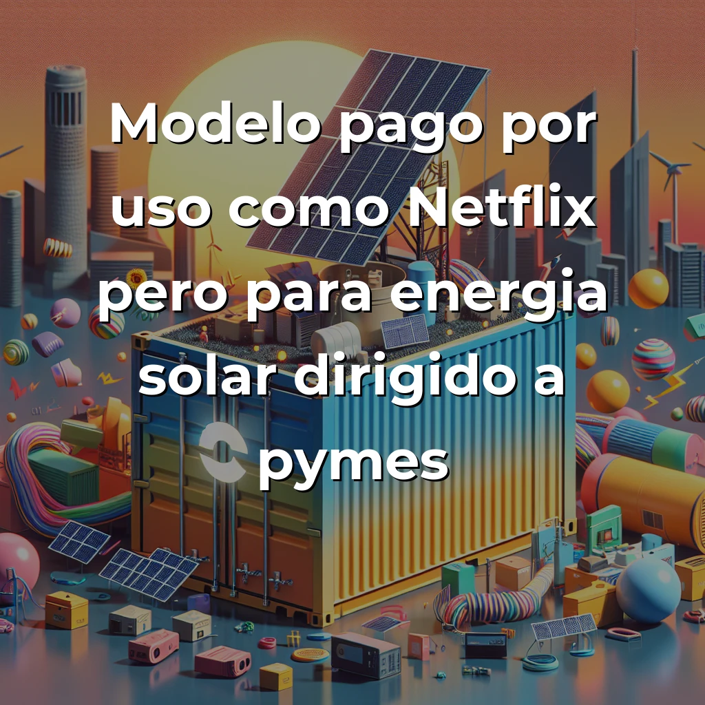 Nomad Solar Energy: La Startup que Mete la Energía Solar en un Contenedor - La empresa madrileña que democratiza las renovables con generadores solares que se instalan en tres horas y sin inversión inicial - Carousel Image