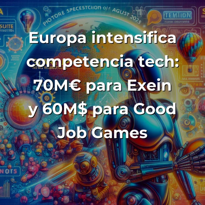 Startup News 2025-08-01: Cobee levanta 40M€, Good Job Games Serie A de 60M$ y China acelera en robótica humanoide - España brilla con Cobee, Zeleros e Innitius mientras Europa y Asia intensifican la competencia en IA, ciberseguridad y gaming - Carousel Image