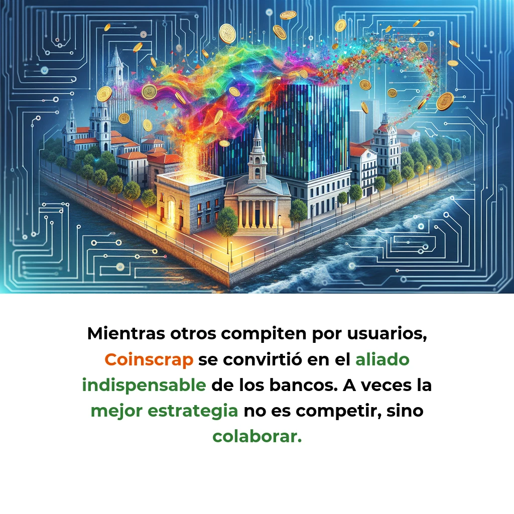 Coinscrap: La fintech gallega que hace que tu banco te ayude a ahorrar con IA - Desde Pontevedra, esta startup procesa 40 millones de transacciones diarias para convertir tus gastos en ahorro automático - Carousel Image