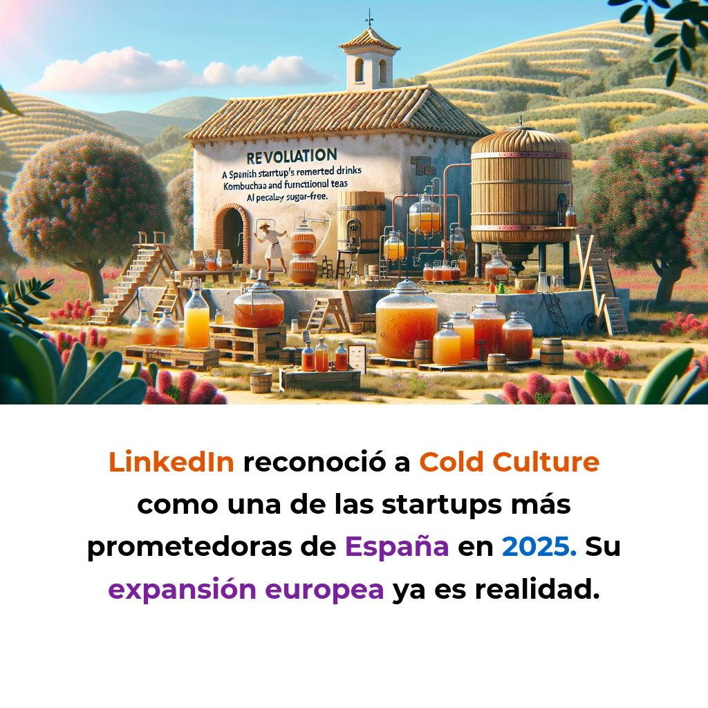 Cold Culture: La Startup Española que Está Revolucionando las Bebidas Fermentadas - Kombuchas y tés funcionales sin azúcar que están conquistando Europa con fermentación artesanal escalable - Carousel Image