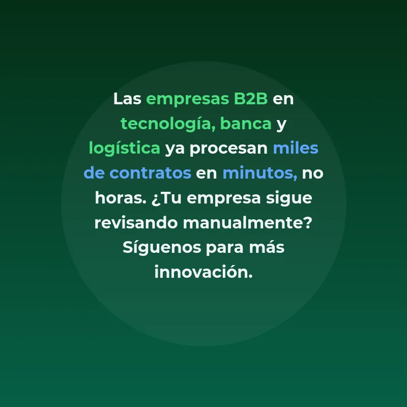 Cómo la IA está automatizando la revisión de contratos comerciales: de 40 minutos a 2 minutos - Las plataformas SaaS con inteligencia artificial transforman la gestión contractual empresarial, reduciendo tiempos y costes mientras mejoran la precisión en la identificación de riesgos - Carousel Image