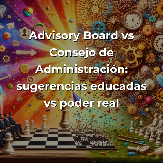 ¿Consejo de Administración en Startups? La diferencia entre jugar a ser CEO y serlo de verdad – Carousel Image