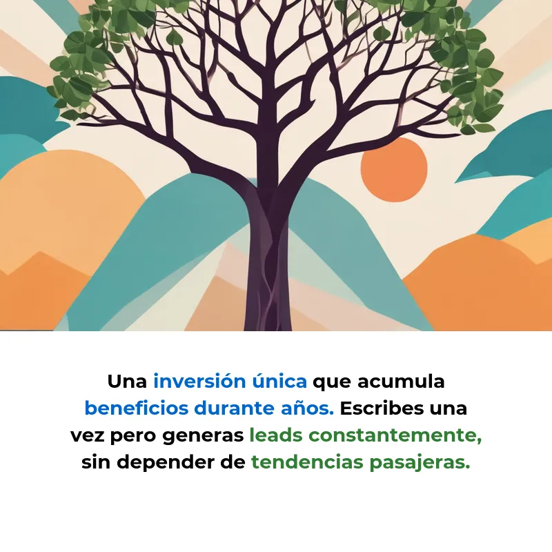 Contenido Evergreen: La Estrategia SEO que Genera Leads Pasivos para Startups - Cómo crear material atemporal que atrae clientes de forma constante sin caducar - Carousel Image