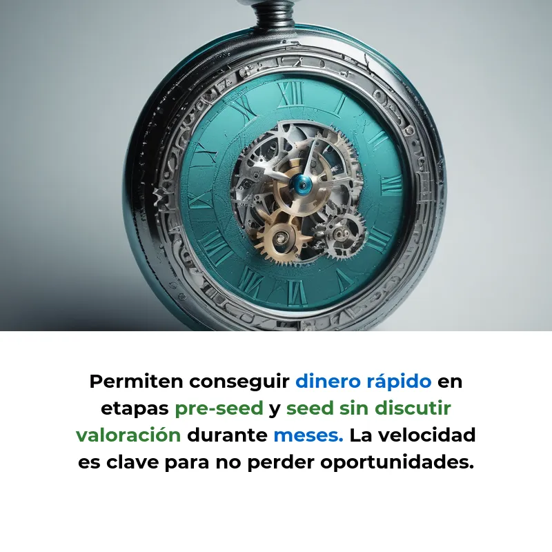 Qué son las Convertible Notes: financiación rápida para startups sin valoración fija - El instrumento de deuda que se convierte en acciones y acelera la financiación temprana - Carousel Image