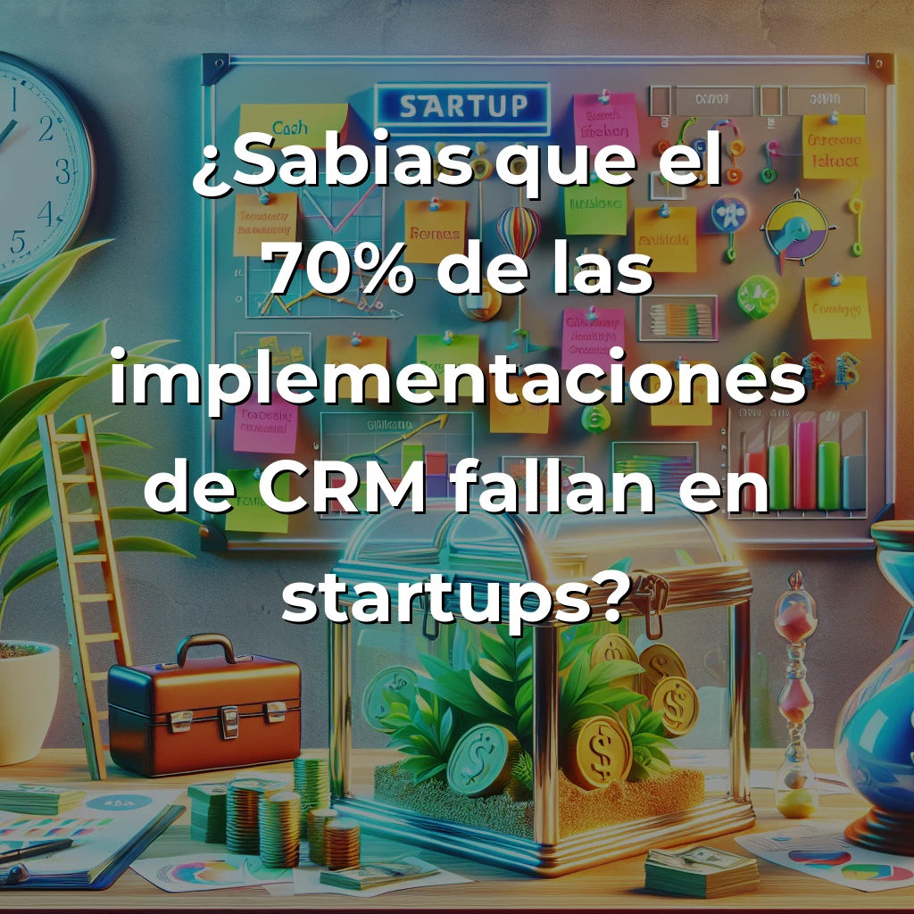 CRM para Startups: Por Qué el 70% Falla y Cómo No Ser Parte de Esa Estadística – Carousel Image