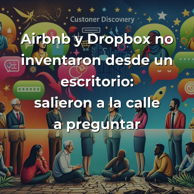 Customer Discovery: Por qué hablar con clientes antes que con inversores puede salvarte de la quiebra – Carousel Image