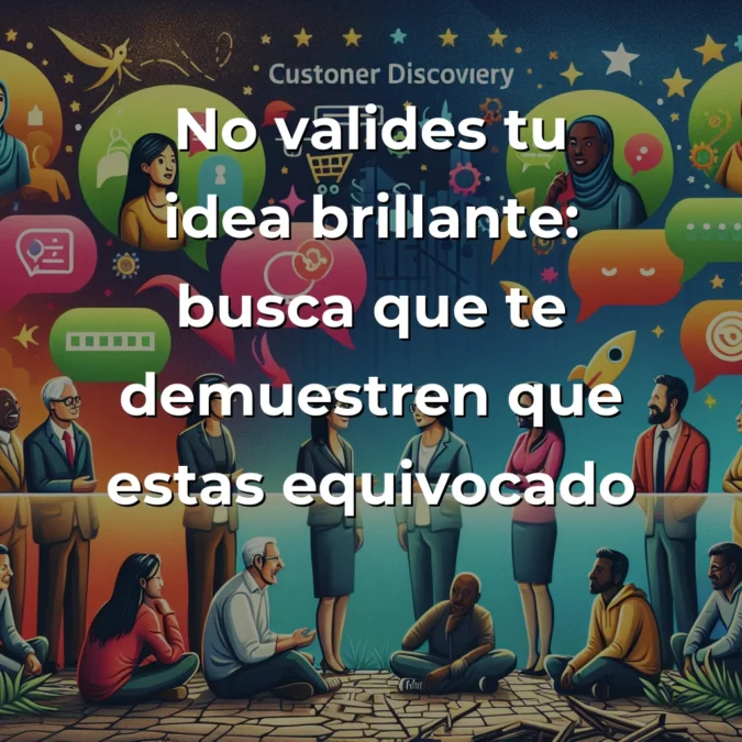 Customer Discovery: Por qué hablar con clientes antes que con inversores puede salvarte de la quiebra – Carousel Image