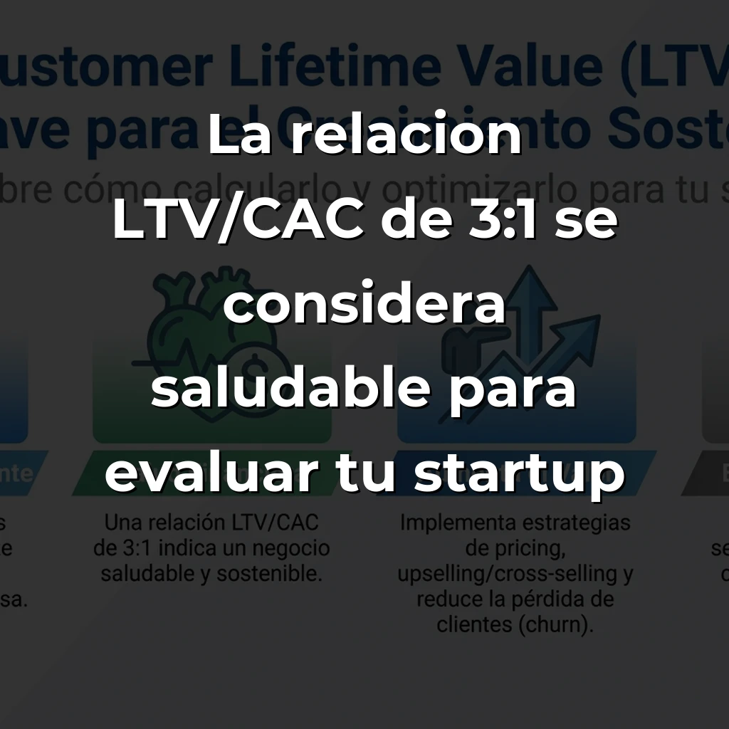 Customer Lifetime Value (LTV): Cómo Calcular y Optimizar el Valor de Vida del Cliente - Metodologías, aplicaciones estratégicas y frameworks para maximizar esta métrica fundamental en startups - Carousel Image