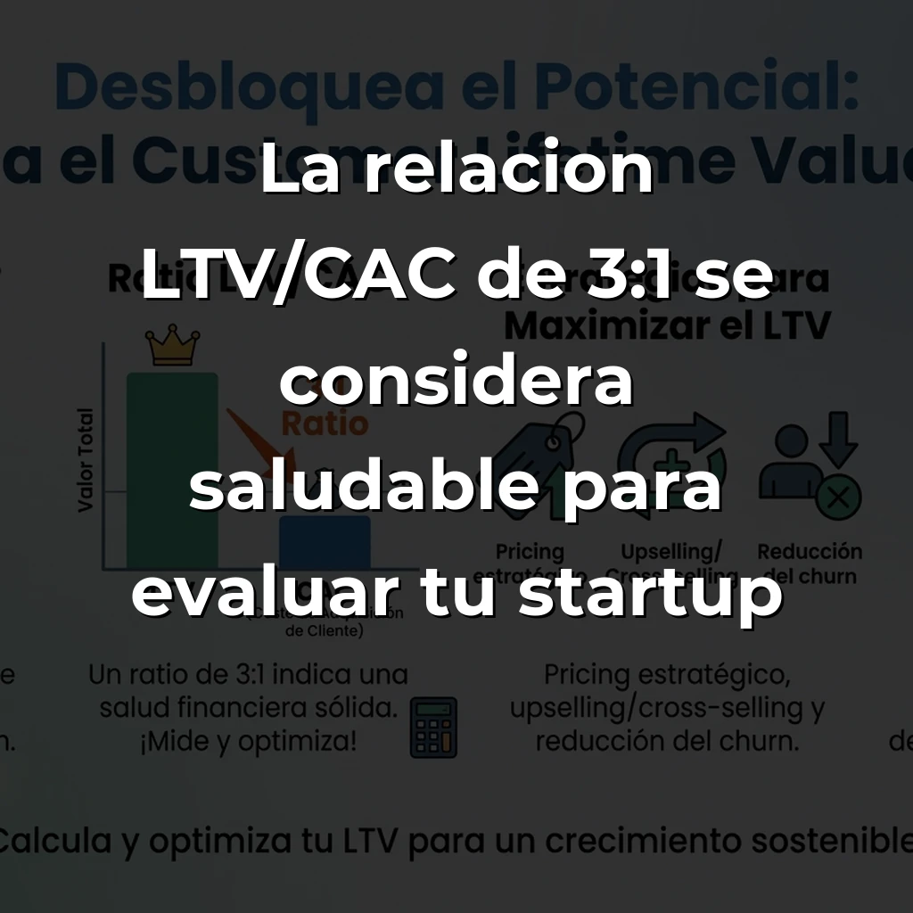 Customer Lifetime Value (LTV): Cómo Calcular y Optimizar el Valor de Vida del Cliente - Metodologías, aplicaciones estratégicas y frameworks para maximizar esta métrica fundamental en startups - Carousel Image