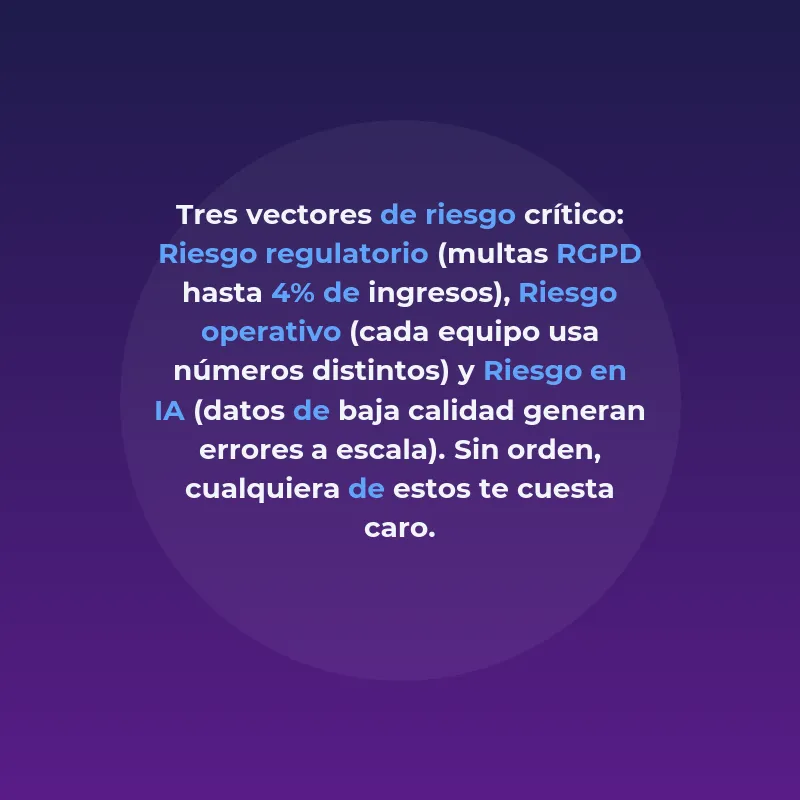 Data Governance: ordena tus datos antes de escalar IA - Qué es el gobierno de datos, por qué importa desde el primer día y cómo lo aplican las empresas tech - Carousel Image