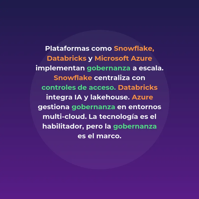 Data Governance: ordena tus datos antes de escalar IA - Qué es el gobierno de datos, por qué importa desde el primer día y cómo lo aplican las empresas tech - Carousel Image
