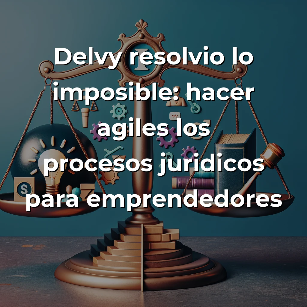 Delvy: La Firma Legal que Habla el Idioma de las Startups Españolas - Cómo dos abogados barceloneses están revolucionando la asesoría jurídica para emprendedores con tecnología y tarifas que escalan contigo. - Carousel Image