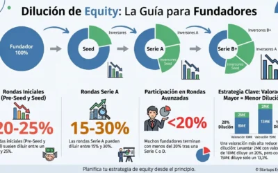 Dilución de Equity: Protección en Startups