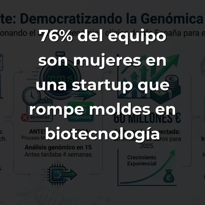 Duponte: La startup sevillana que democratiza la genómica clínica con inteligencia artificial - De cuatro semanas a 15 segundos: cómo esta biotecnológica está poniendo el análisis genético en manos de cualquier médico - Carousel Image