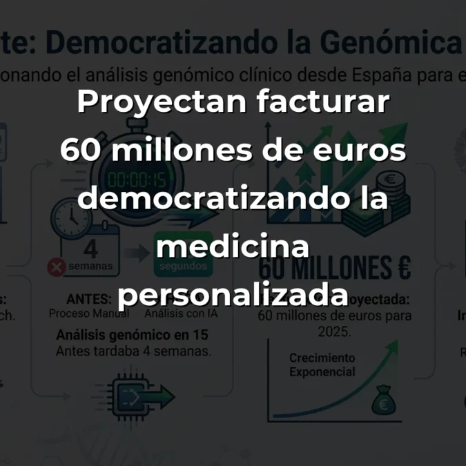 Duponte: La startup sevillana que democratiza la genómica clínica con inteligencia artificial - De cuatro semanas a 15 segundos: cómo esta biotecnológica está poniendo el análisis genético en manos de cualquier médico - Carousel Image