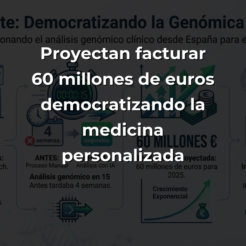 Duponte: La startup sevillana que democratiza la genómica clínica con inteligencia artificial - De cuatro semanas a 15 segundos: cómo esta biotecnológica está poniendo el análisis genético en manos de cualquier médico - Carousel Image