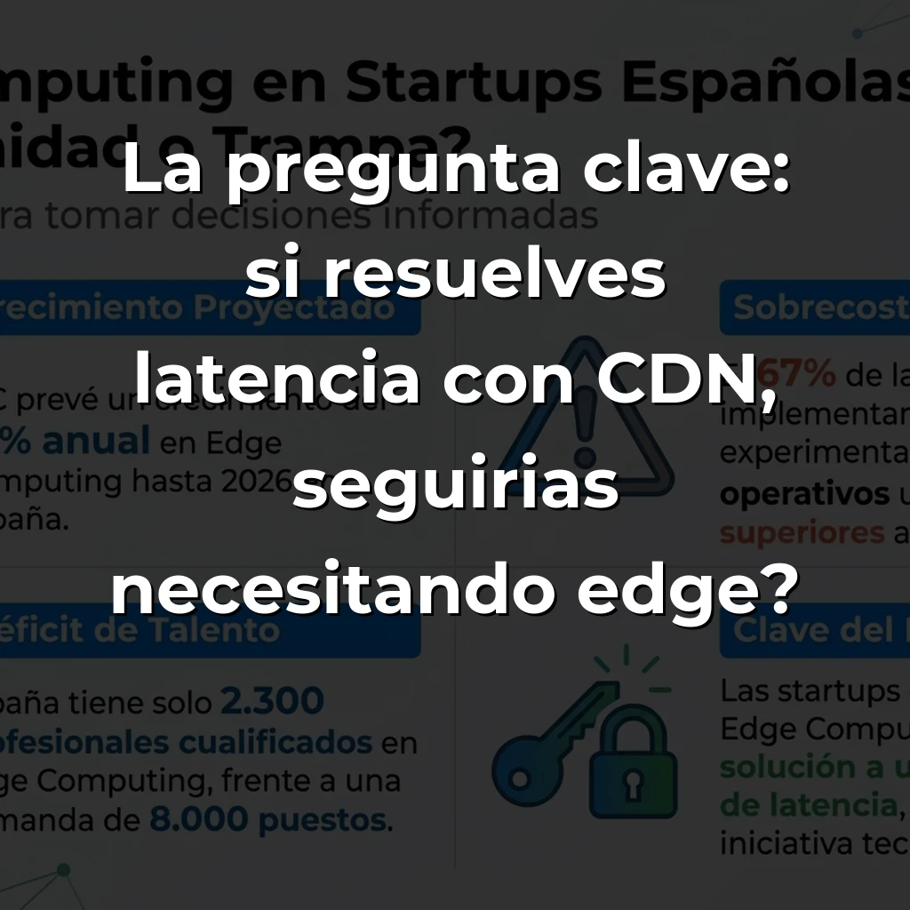 Edge Computing en Startups Españolas: ¿Revolución Necesaria o Trampa Costosa? – Carousel Image