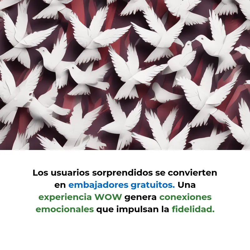 Efecto WOW: Cómo las Startups Crean Experiencias que se Vuelven Virales - La estrategia que convierte usuarios sorprendidos en embajadores gratuitos - Carousel Image