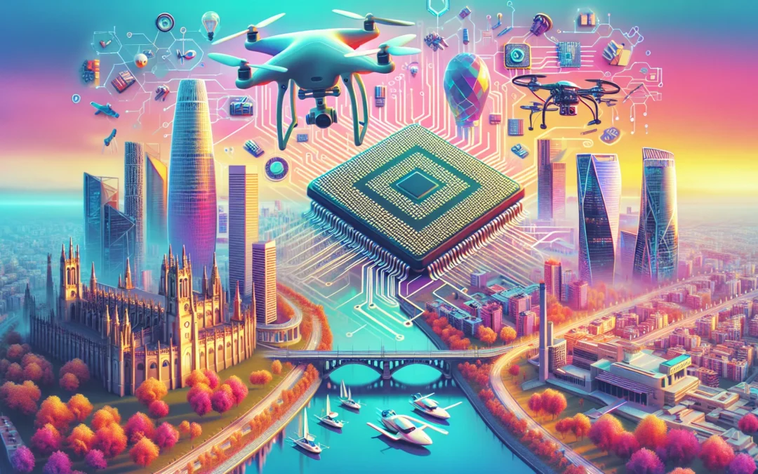 Tech y IA News 03/12: EHang Urban Flights, Intel-Apple Chips, Spanish AI Adoption - vuelos autónomos urbanos, semiconductores Intel Apple, IA educación España, agentes autónomos empresariales, startups IA adopción, octocóptero EHang, procesadores 2027, corporate venture building