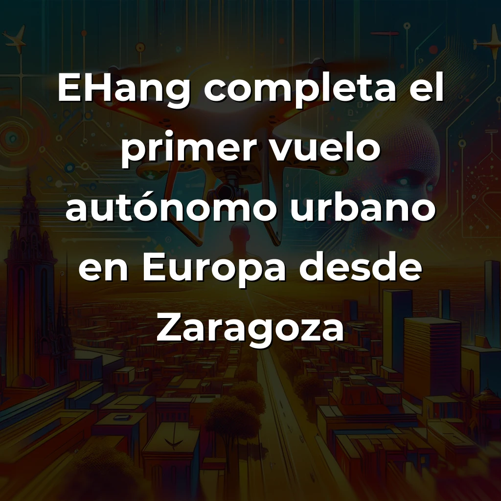 Tech y IA News 02/12: EHang vuelos autónomos Zaragoza, Mathew IA 600 centros, Intel Apple 2027 - - - Carousel Image