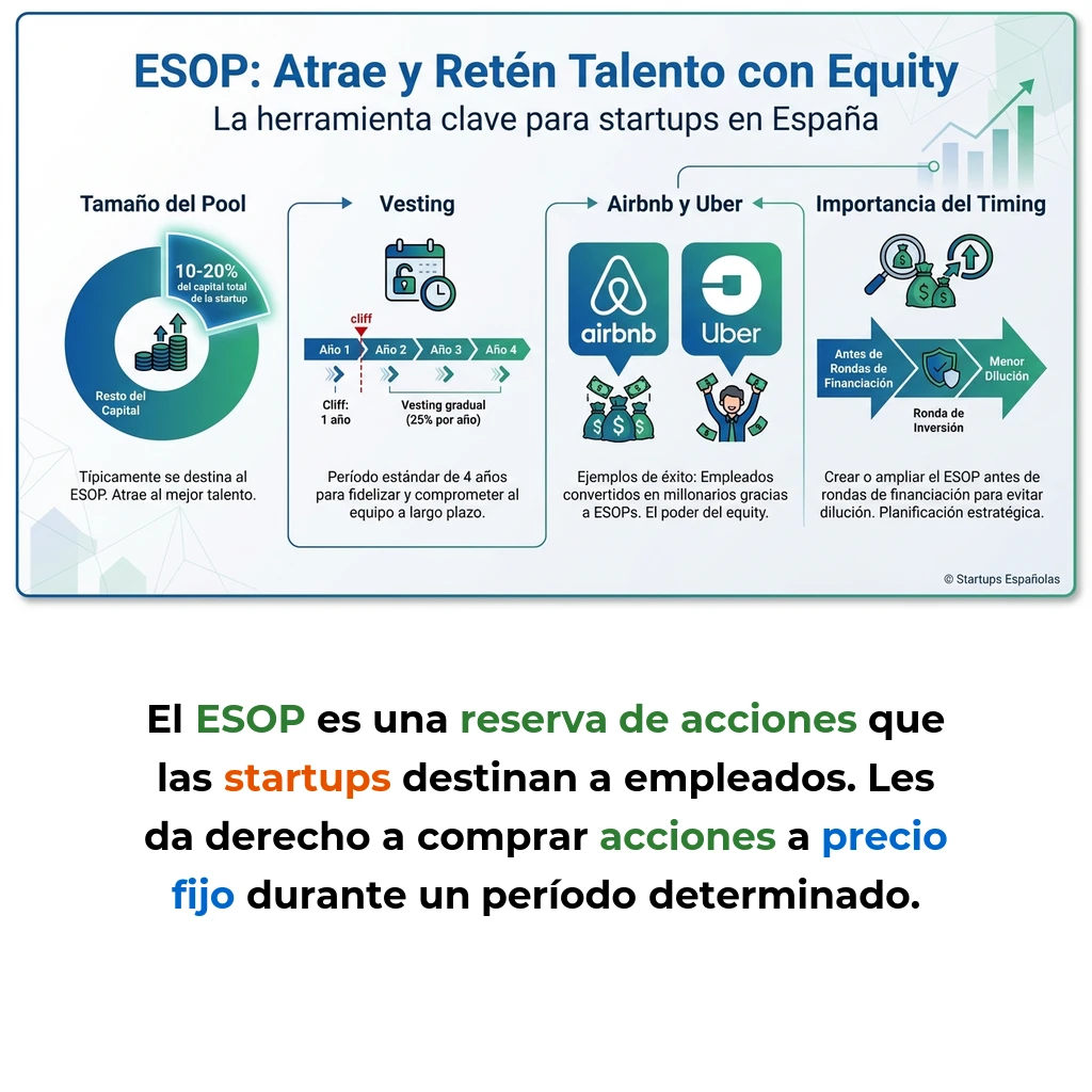Employee Stock Options Pool: Cómo Funciona la Reserva de Equity para Empleados - La herramienta que permite a las startups competir por talento mediante participación accionaria - Carousel Image