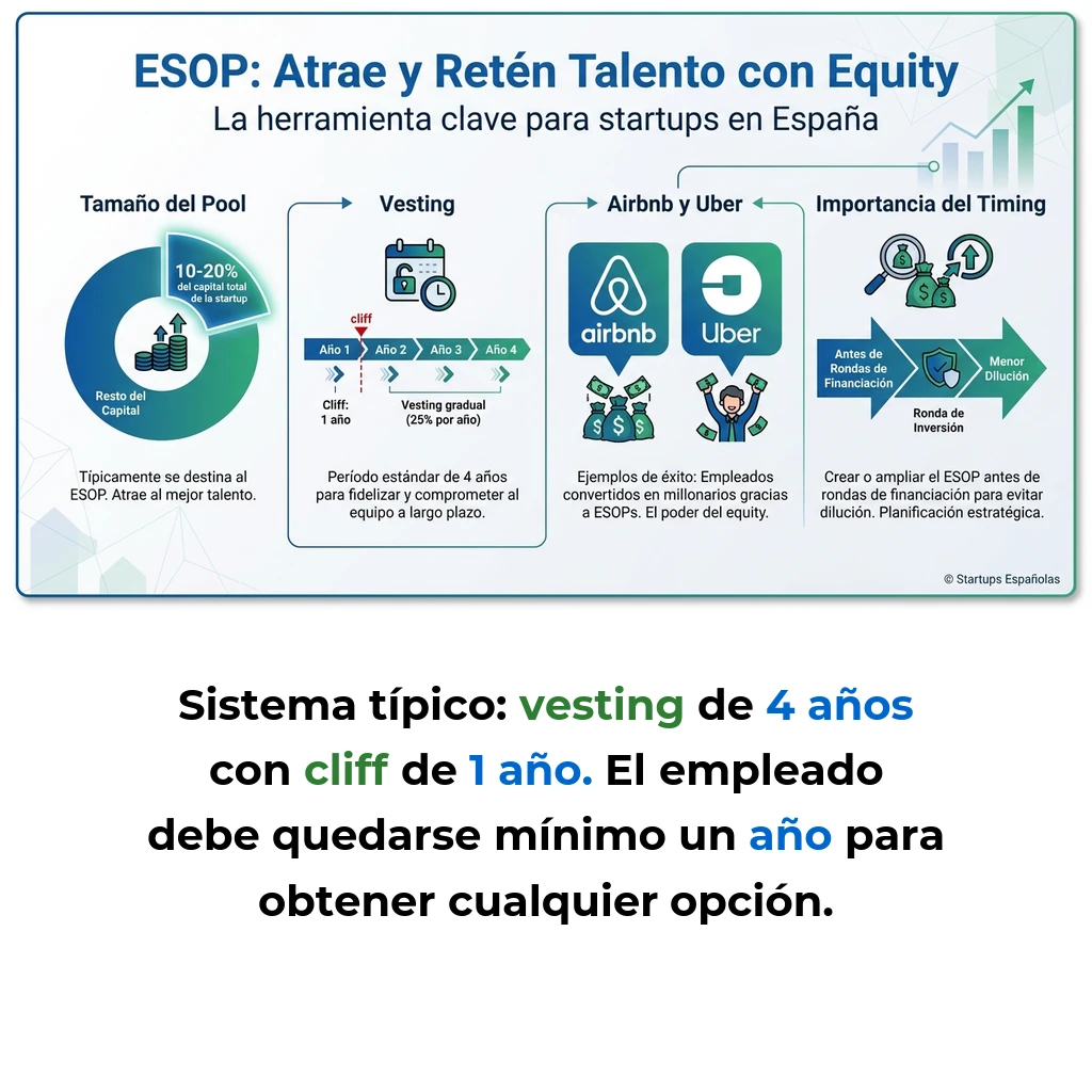 Employee Stock Options Pool: Cómo Funciona la Reserva de Equity para Empleados - La herramienta que permite a las startups competir por talento mediante participación accionaria - Carousel Image