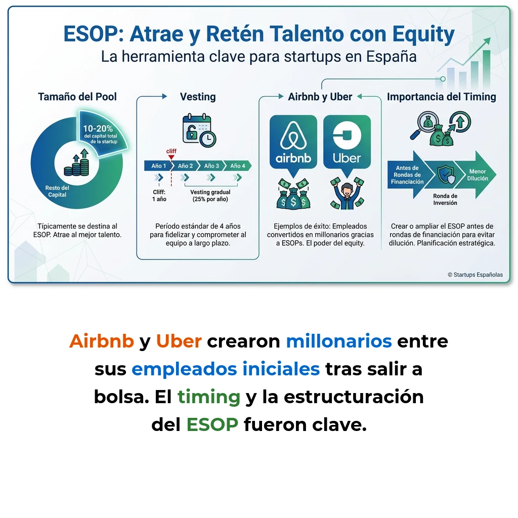 Employee Stock Options Pool: Cómo Funciona la Reserva de Equity para Empleados - La herramienta que permite a las startups competir por talento mediante participación accionaria - Carousel Image