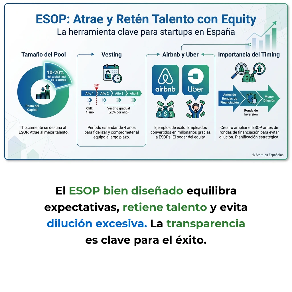 Employee Stock Options Pool: Cómo Funciona la Reserva de Equity para Empleados - La herramienta que permite a las startups competir por talento mediante participación accionaria - Carousel Image