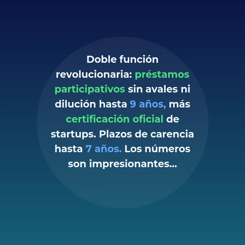 ENISA: Financiación pública sin dilución para startups españolas - La entidad pública que certifica y financia empresas emergentes innovadoras sin entrar en su capital - Carousel Image