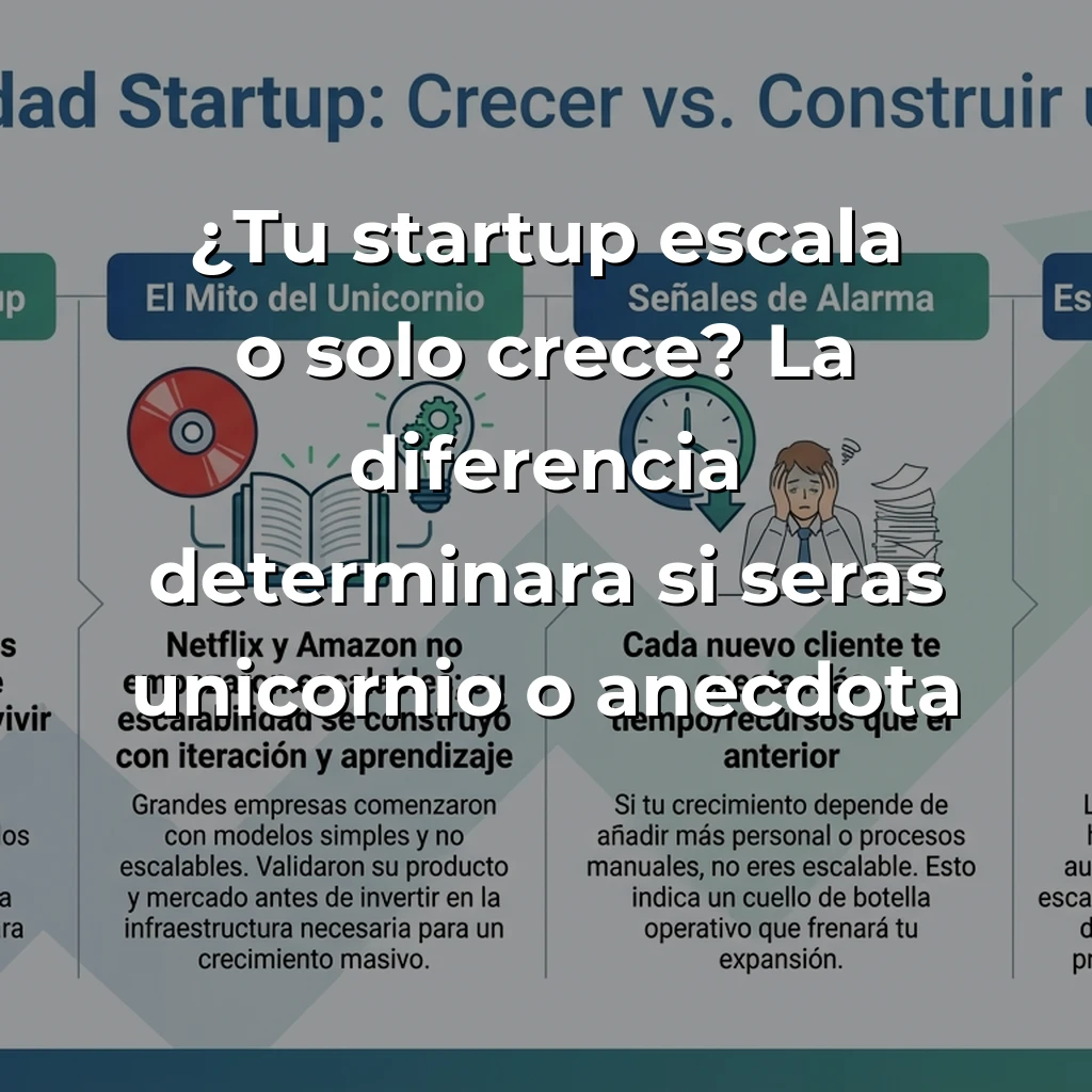 Escalabilidad: La diferencia entre crecer y construir un imperio – Carousel Image