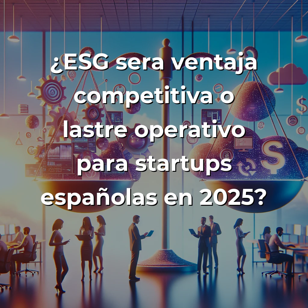 ESG en startups españolas: ¿ventaja competitiva o el nuevo lastre operativo de 2025? – Carousel Image