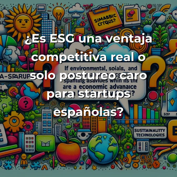 ESG en startups españolas: ¿ventaja competitiva o lastre económico en 2025? – Carousel Image