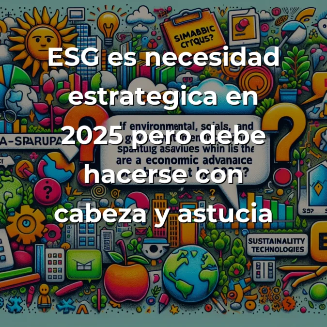 ESG en startups españolas: ¿ventaja competitiva o lastre económico en 2025? – Carousel Image