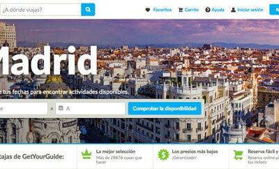 GetYourGuide – Viaja en Tiempo Real