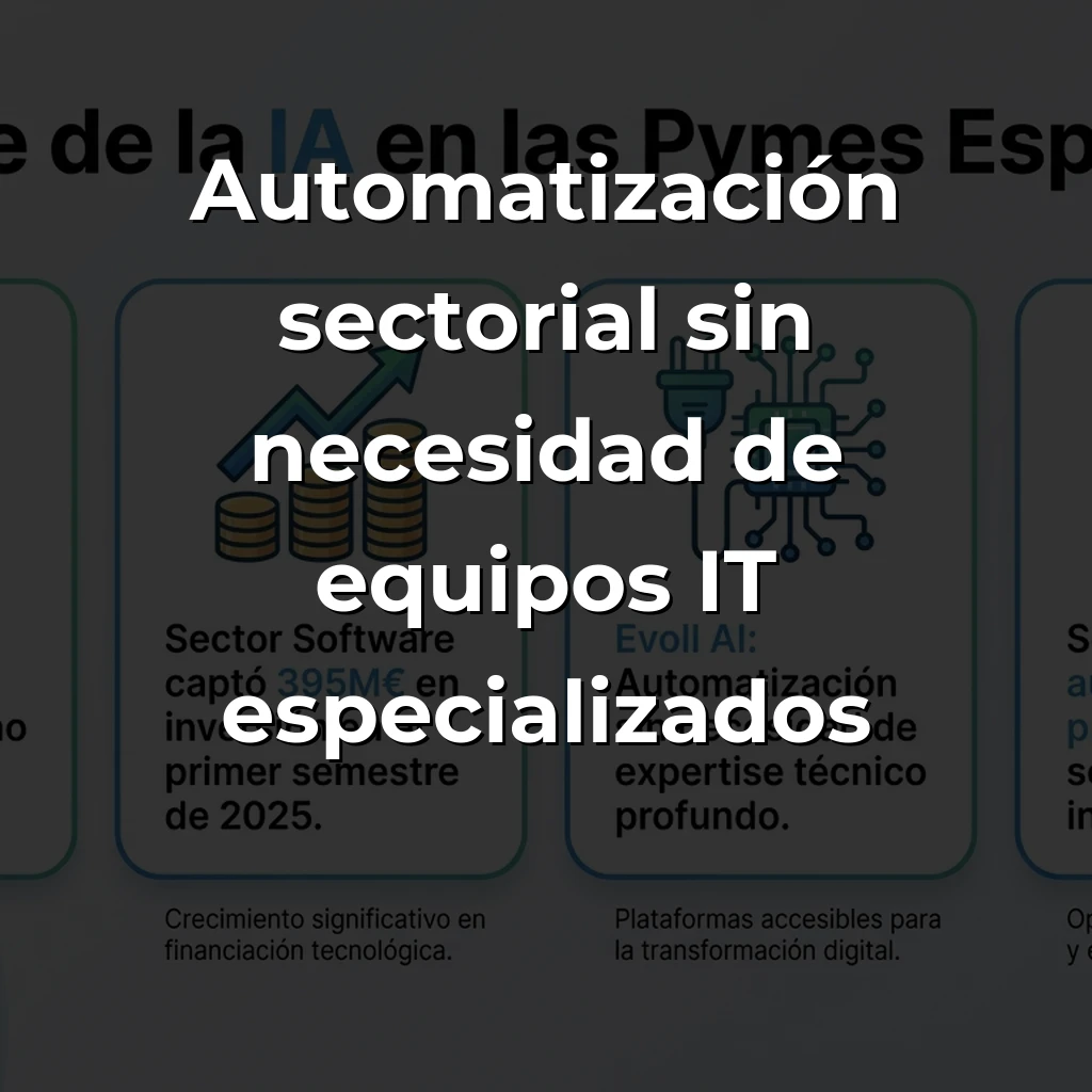 Evoll AI: La Startup Española Que Lleva la Automatización con IA a las Empresas Que Más Lo Necesitan - Mientras los gigantes lanzan modelos de IA impresionantes pero inaccesibles, esta startup española construye el puente que las pymes necesitan para automatizar procesos sin contratar ingenieros. - Carousel Image