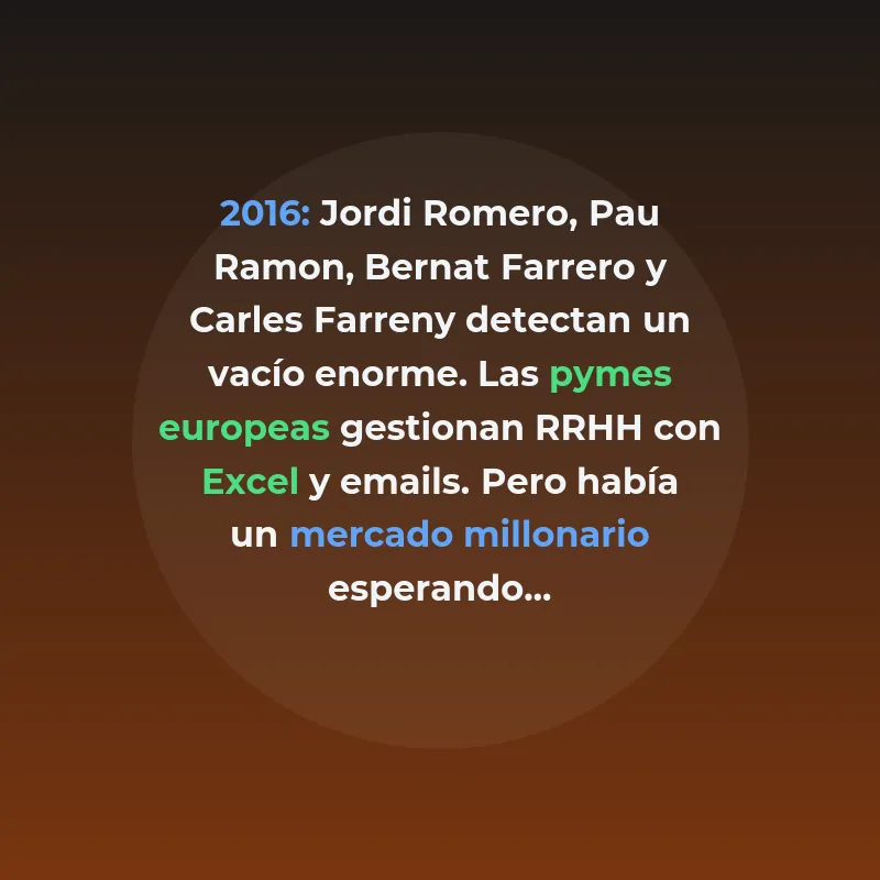 Factorial: La plataforma española que gestiona 300.000 empleados en 65 países - Cómo cuatro emprendedores barceloneses construyeron una alternativa europea a los gigantes estadounidenses del software de recursos humanos - Carousel Image