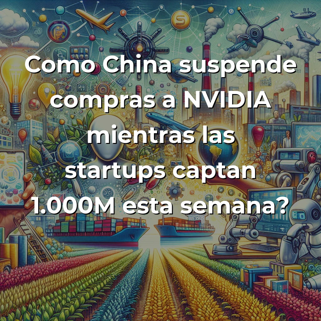 Startup News 25/08/2025: FieldAI lidera con $314M, China suspende NVIDIA y Tractian exporta el 50% desde Brasil - Rondas multimillonarias en robótica industrial, tensión tecnológica sino-americana y el despertar fintech latinoamericano - Carousel Image