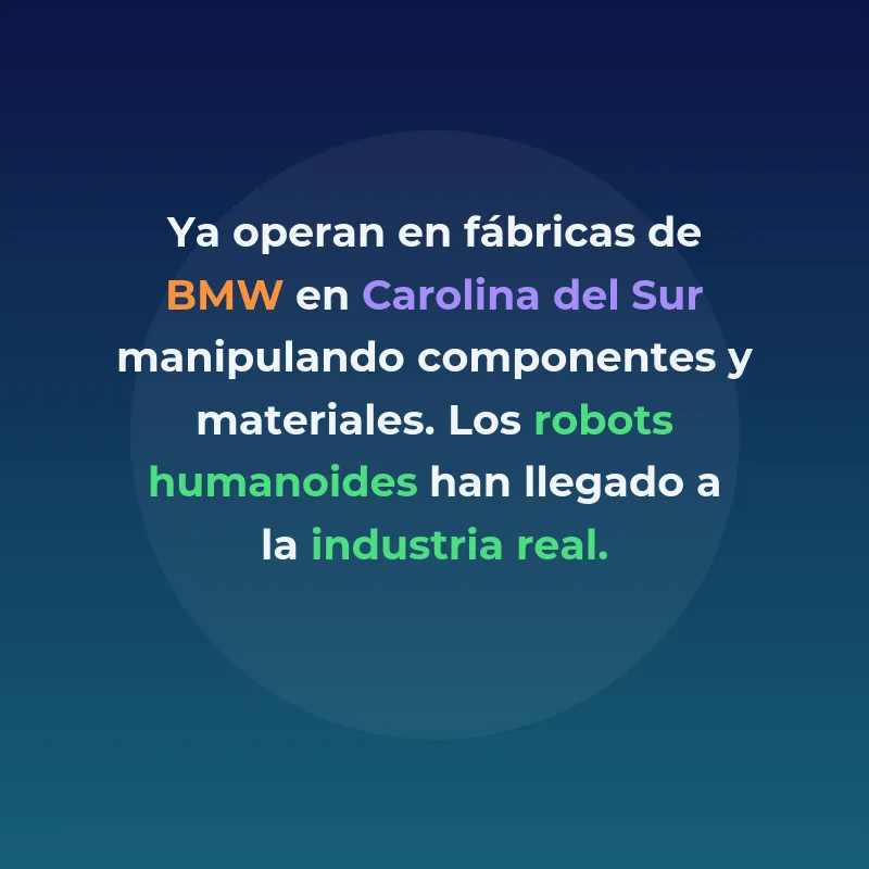 Figure AI: Robots humanoides que ya trabajan en fábricas de BMW - La startup californiana que pasó de 2.600 a 39.500 millones de dólares en un año desarrollando robots con inteligencia artificial para la industria - Carousel Image