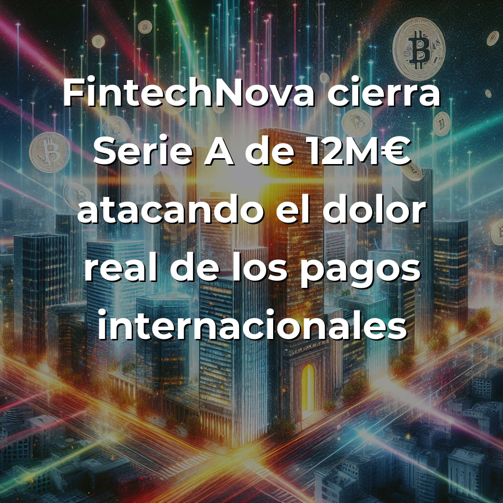 FintechNova capta 12M€ para desafiar a Visa con blockchain: análisis desde las trincheras del ecosistema startup - La startup madrileña promete reducir un 40% los costes de pagos transfronterizos con tecnología blockchain - mi análisis como founder sobre sus posibilidades reales - Carousel Image