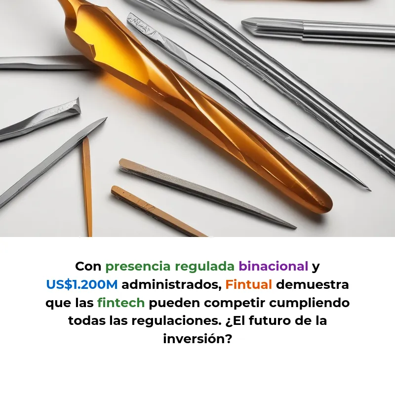 Fintual: US$1.200M bajo administración democratizando inversiones en Latam - La fintech chilena administra US$1.200 millones mediante plataforma tecnológica regulada en Chile y México - Carousel Image