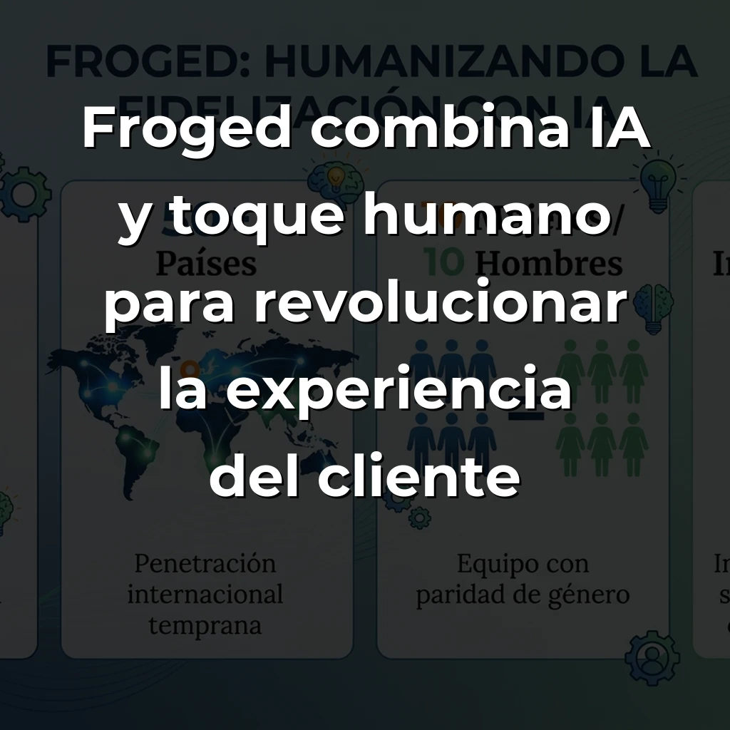 Froged: La startup malagueña que humaniza la fidelización de clientes con IA - Desde Málaga, esta plataforma omnicanal integra onboarding, soporte y engagement con una filosofía contraintuitiva: automatizar sin deshumanizar. - Carousel Image