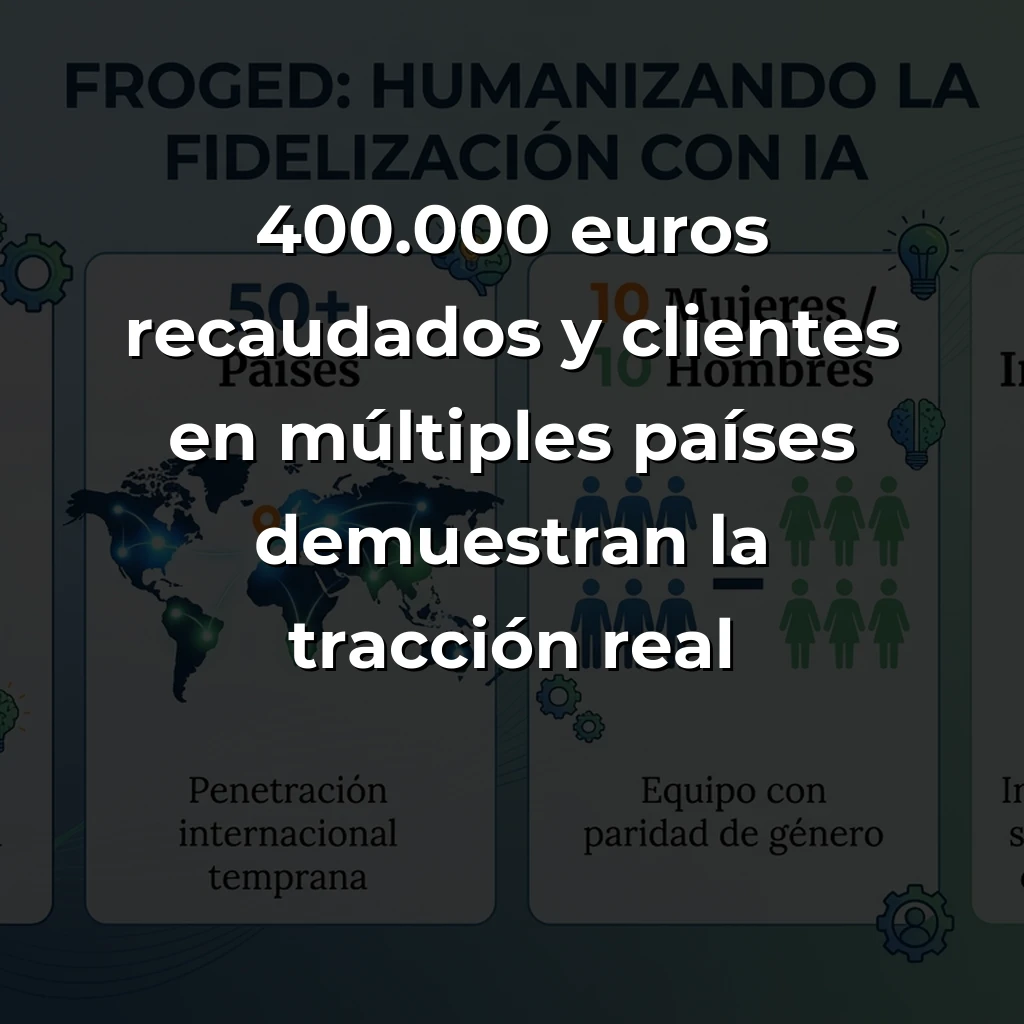 Froged: La startup malagueña que humaniza la fidelización de clientes con IA - Desde Málaga, esta plataforma omnicanal integra onboarding, soporte y engagement con una filosofía contraintuitiva: automatizar sin deshumanizar. - Carousel Image
