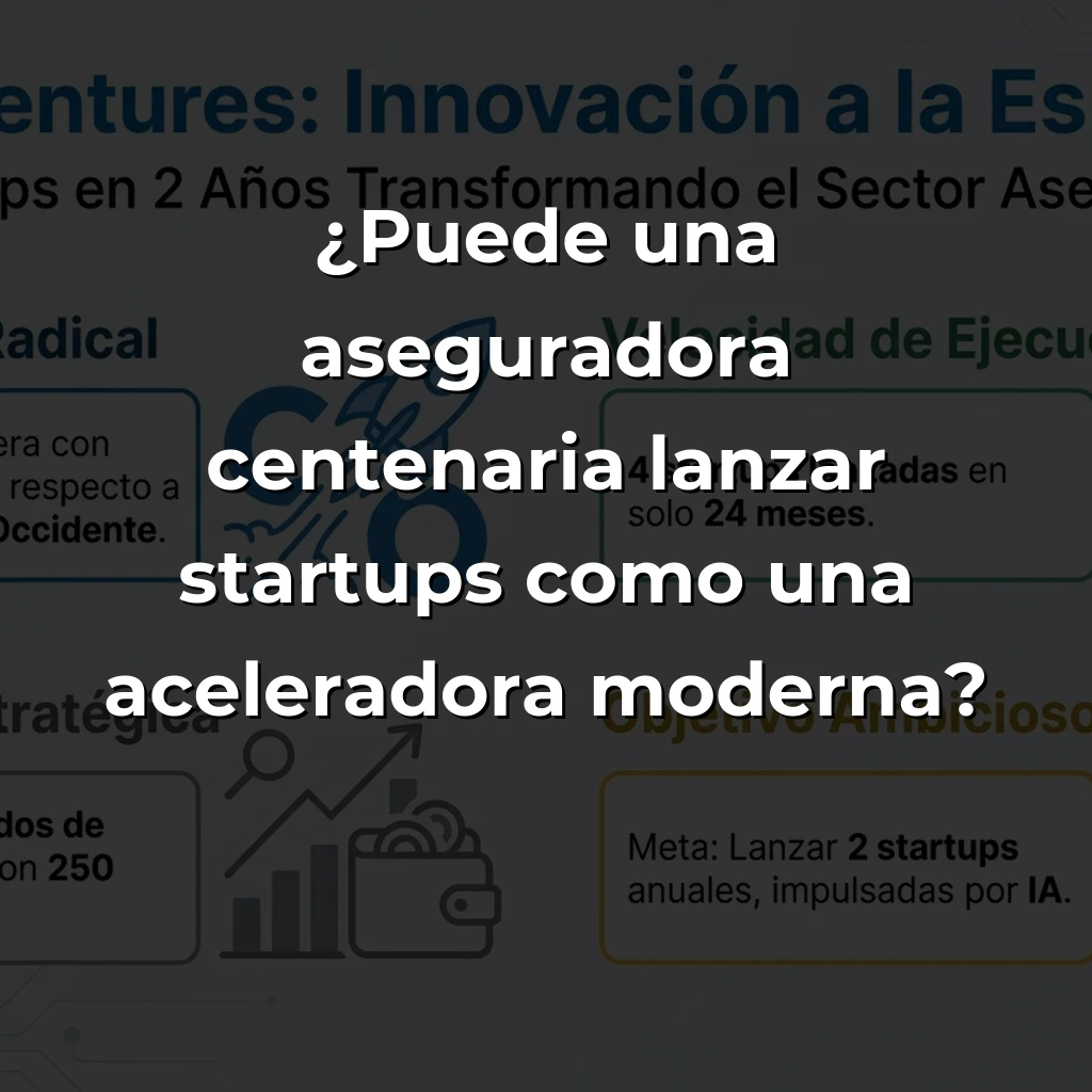 GCO Ventures Consolida su Modelo de Corporate Venture: Cuatro Startups en Dos Años Transforman Seguros e Innovación Española - Cómo una aseguradora centenaria lanzó cuatro startups con autonomía real y gestiona 250 empresas en cartera sin perder velocidad. - Carousel Image