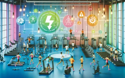 Gimnasio que genera electricidad: negocio sostenible