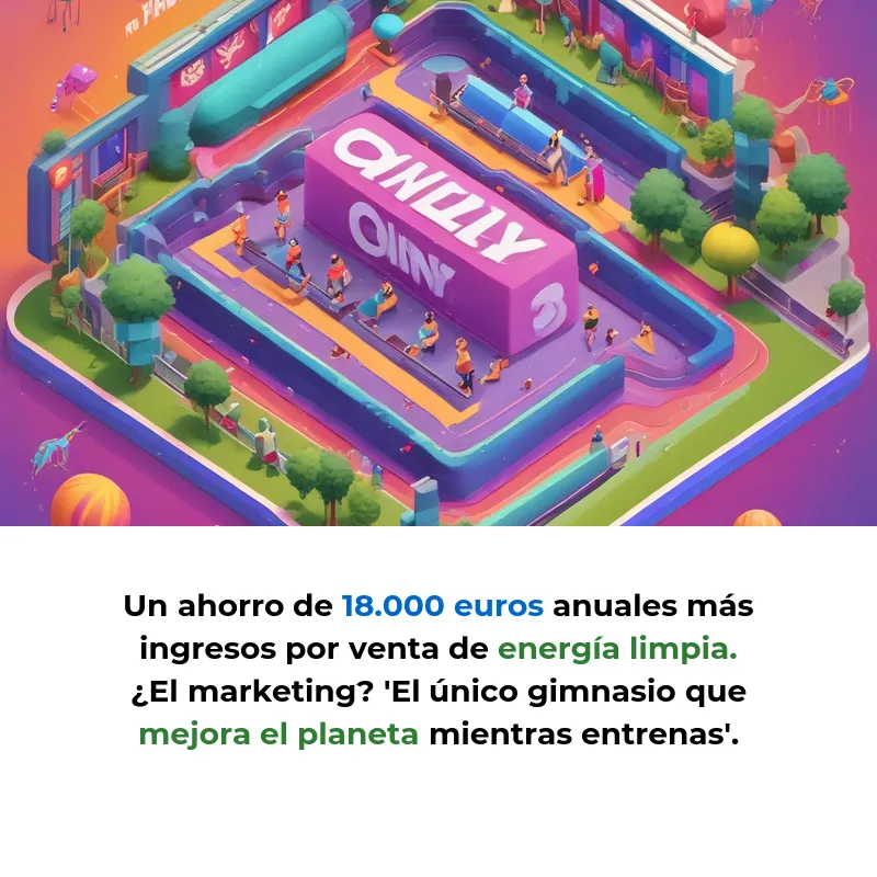 Idea de Negocio: Un gimnasio que genera electricidad mientras la gente entrena - Convertir el ejercicio diario en energía limpia que reduce costos y atrae clientes ecológicos - Carousel Image