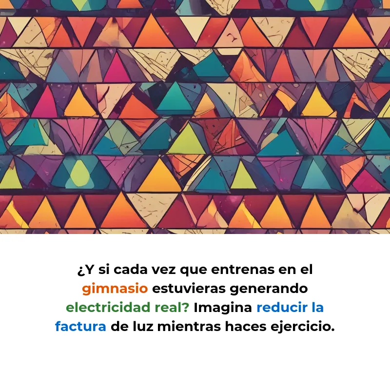 Idea de Negocio: Un gimnasio que genera electricidad mientras la gente entrena - Convertir el ejercicio diario en energía limpia que reduce costos y atrae clientes ecológicos - Carousel Image