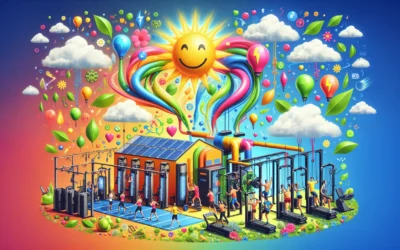Gimnasio que genera electricidad: negocio sostenible