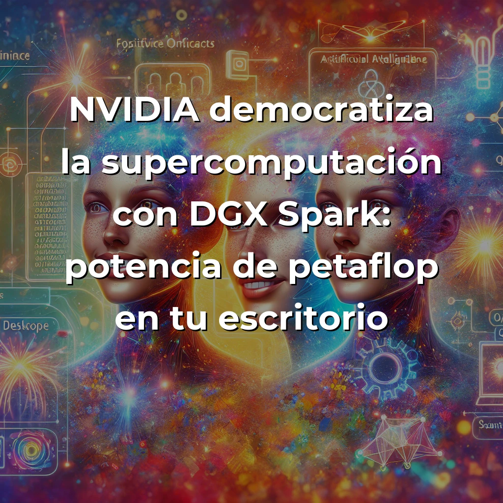 Tech y IA News 22/11: Google Gemini 3 Multimodal, NVIDIA DGX Spark Desktop, Microsoft Quantum Stable - - - Carousel Image