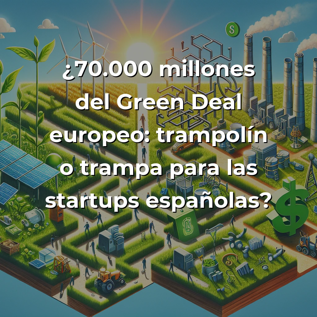 El Green Deal: ¿trampolín o trampa burocrática para las cleantech españolas? – Carousel Image