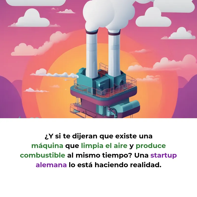 Greenlyte Carbon: La startup que captura CO₂ y lo convierte en combustible - Una tecnología alemana que limpia el aire mientras produce hidrógeno y combustibles sintéticos - Carousel Image